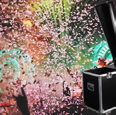 مدفع كونفيتي هيدروليكي DMX CO2 (Confetti Blaster) - المؤثرات الخاصة والمسرحية (تفاصيل التجهيز) - إدارة فعاليات ومسارح Elite