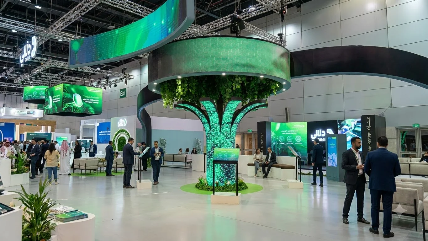 ألواح ليد مرنة (Flexible LED Panels) - شاشات ليد خاصة - إدارة فعاليات ومسارح Elite Tech (الرياض، القاهرة، عمّان)