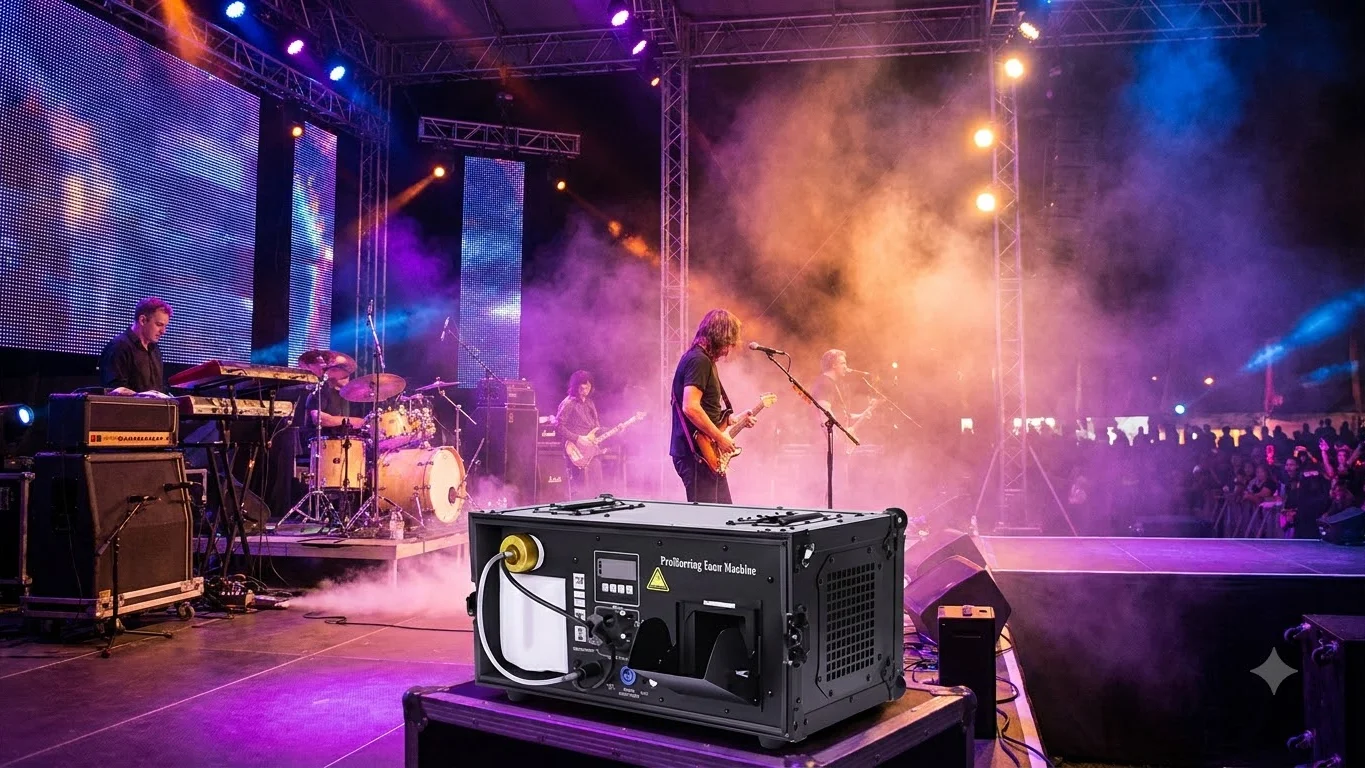 ماكينة ضباب مسرحي 1500W (Haze Machine 1500W) - المؤثرات الخاصة والمسرحية - إدارة فعاليات ومسارح Elite Tech (الرياض،