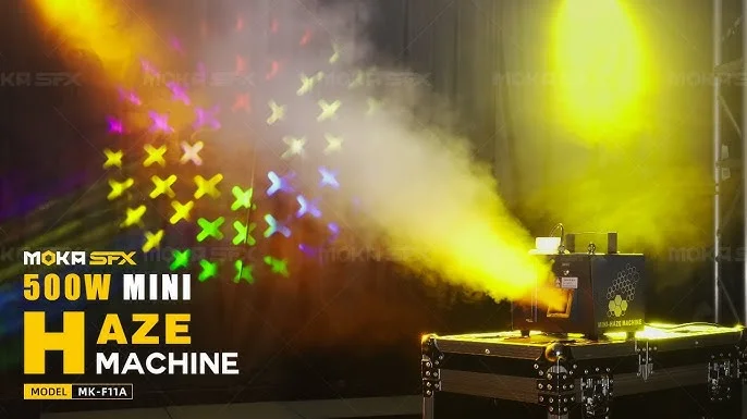ماكينة ضباب مدمجة 500W (Haze Machine 500W) - المؤثرات الخاصة والمسرحية  - إدارة فعاليات ومسارح Elite Tech (الرياض، القاهرة،