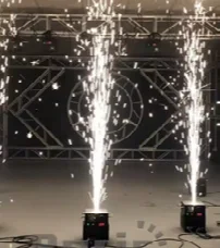 ماكينة شرار بارد آمنة (Cold Spark Machine) - المؤثرات الخاصة والمسرحية (منظور رئيسي) - إدارة فعاليات ومسارح Elite Tech