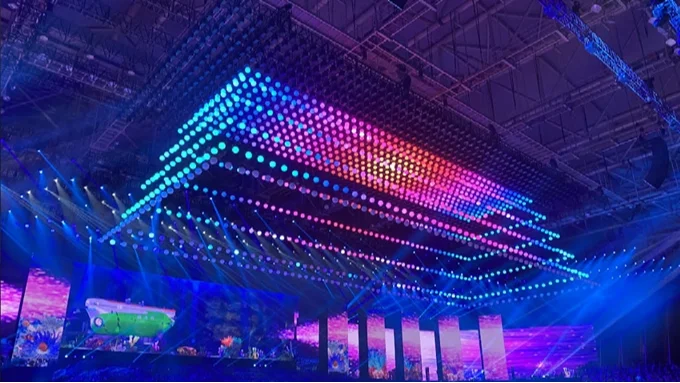 منظومة الأسقف الحركية التفاعلية (Kinetic Ceiling Installations) - منظومات الأسقف الحركية التفاعلية - إدارة فعاليات ومسارح